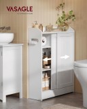 Cumpara ieftin Dulap baie Vasagle Alb 60x20x80 cm