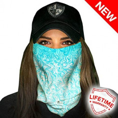 Bandana/Face Shield/Cagula/Esarfa - Tidal Waves, made in USA foto