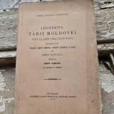 Simion Dascalul - Letopisetul Tarii Moldovei pana la Aron Voda (1359-1595) editie 1916 de Const. Giurescu