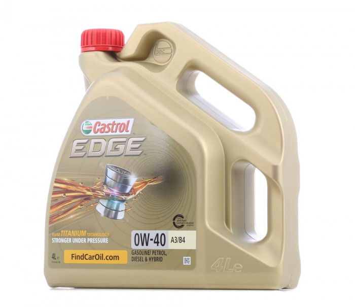 Ulei motor Castrol Edge 0W40 A3/B4 4L