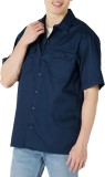 Cumpara ieftin Camasa de lucru cu maneca scurta Amazon Essentials pentru barbati, bleumarin, L - OUTLET
