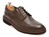 Pantofi eleganti LE COLONEL maro, 61722, din piele naturala