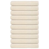 Gossi prosoape frogn 10 buc., crem, 100x200 cm, 360 g/m2