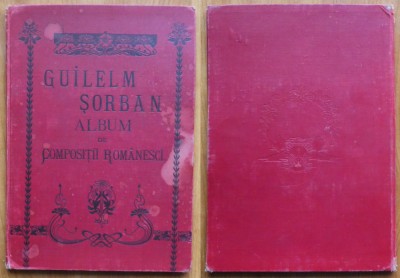 Guilelm Sorban , Album de compositii romanesti , Viena , 1900 ; Imnul Israelului foto