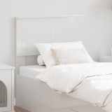 vidaXL Tăblie cap Alb Lucios 75 cm Lemn compozit 888489