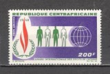 R.Centrafricana.1968 Posta aeriana-Anul international al drepturilor omului DC.75