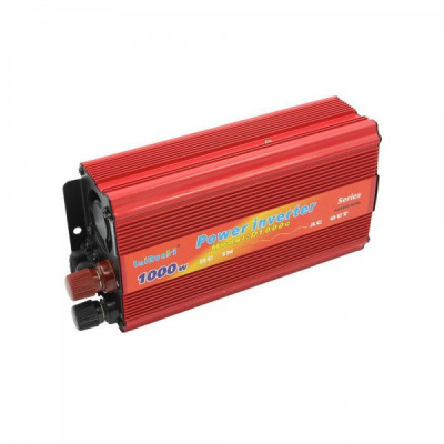 Invertor 1000W, alimentare la baterie foto