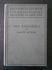 MARTIN GRUNING - DER EISENBAU, limba germana {1929} foto