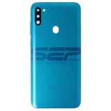Capac Baterie Samsung Galaxy M11 M115 Albastru Original Carcasa Spate