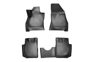 SET COVORASE AUTO CAUCIUC FIT FIAT 500L 3D (2012-) - 5 PCS foto