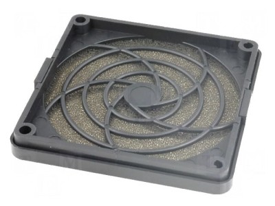 Protecție Plastic 80x80mm cu Șurub și Filtru 45ppi foto