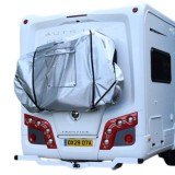 Husa motocicleta OXFORD Aquatex Touring Deluxe culoare argintiu - 1-2 biciclete cu sistem fixare