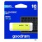 Pendrive USB 2.0 16GB, galbenă
