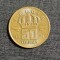 Moneda 50 centimes 1976 Belgia