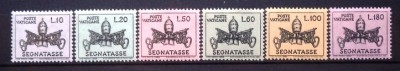 VATICAN 1968 &amp;ndash; ARME PAPALE, serie nestampilata, PT28 foto