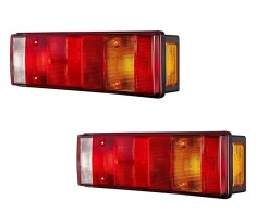 Set lampi spate camion remorca 47x13x8.5 foto