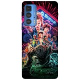 Husa compatibila cu Motorola Edge 20 model Stranger Things, Silicon, TPU, Viceversa