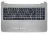 Carcasa superioara cu tastatura palmrest Laptop, HP, 250 G4, 255 G4, 256 G4, 250 G5, 255 G5, 256 G5, 15-AC, 15-AF, 15-AY, 15-BA, 15-BN, argintie, layo