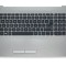 Carcasa superioara cu tastatura palmrest Laptop, HP, 250 G4, 255 G4, 256 G4, 250 G5, 255 G5, 256 G5, 15-AC, 15-AF, 15-AY, 15-BA, 15-BN, argintie, layo