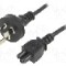 Cablu alimentare AC, 1.8m, 3 fire, culoare negru, AS/NZS 3112 (I) mufa, IEC C5 mama, ESPE -