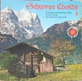 Vinil LP Schwyzer Choscht 2 - Colectiv (1977) Folk Pop Rock, Silva - Muzica Elvetiana, Discul e in stare buna