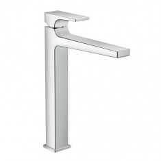 Baterie de lavoar monocomanda 260, inalta, cu ventil push-open, crom, Hansgrohe Metropol