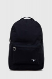 Barbour rucsac din bumbac culoarea albastru marin, mare, neted