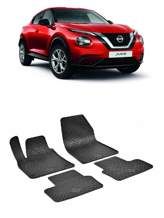 Set Covorase Auto Cauciuc dedicate Nissan Juke (2020-2022)