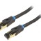 Patch cord S/FTP Cat 8 Negru 20m Aurit