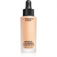 MAC Cosmetics Studio Waterweight SPF 30 Foundation machiaj ușor de hidratare SPF 30 culoare NC 30 30 ml