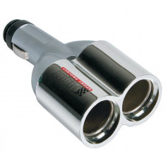 Priza Bricheta Dubla Lampa Dual Muffler, 12/24V LAM39080