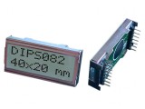Afișaj LCD Alfanumeric 8x2 40x20mm 14 PIN