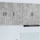 vidaXL Dulap de bucătărie Kalmar Gri din beton 40 x 31 x 80 cm 884677