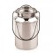 Bidon INOX Lapte, Miere, Ulei Gamela cu Capac, Maner Grunberg 8l IRL100
