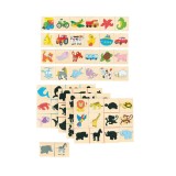 Cumpara ieftin Jucarie educativa din lemn - Potriviti umbrele