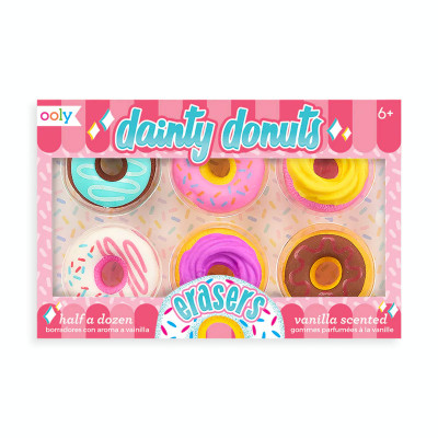 Radiere parfumate Dainty Donuts - Set de 6 foto