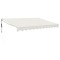 Copertina retractabila, crem, 3,5x2,5 m, textil si aluminiu