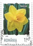 Flori (uzuale), 2020 - 1,90 L, obliterat, Flora, Stampilat