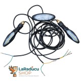 Set semnalizări spate LED cu stop compatibil Citycoco 60V