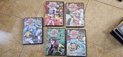 BAKUGAN BATTLE BRAWLERS LOT 5 DVD -URI , VOL 4.5.6.10,11 foto