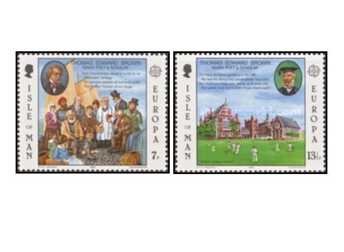 Isle of Man 1980 - Europa, serie neuzata