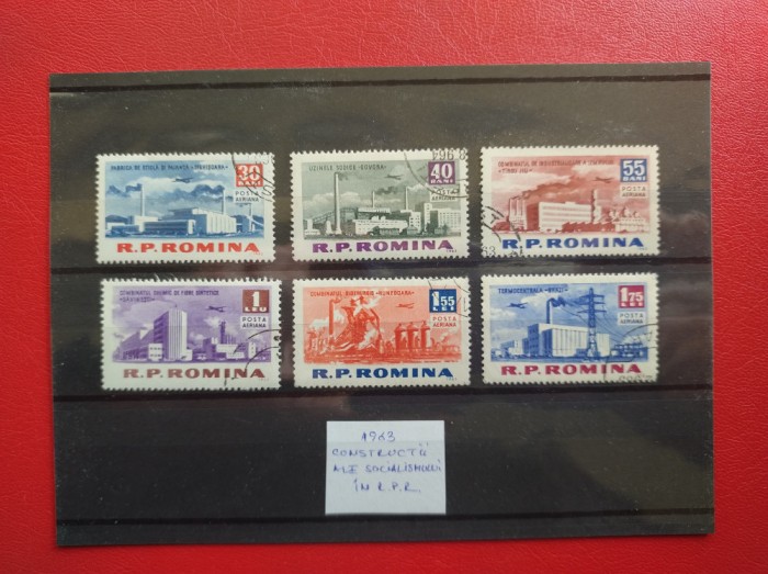 1963 - CONSTRUCTII ALE SOCIALISMULUI IN R.P.R.