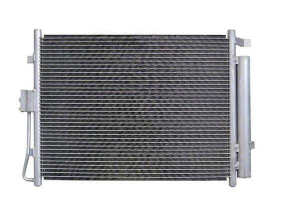Condensator climatizare Kia Soul (PS), 02.2014-2019, motor 1.6 CRDI, 94 kw/100kw diesel, cutie manuala/automata, full aluminiu brazat, 535(505)x392(3