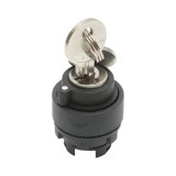 Cap buton selector 2 pozitii retinere cu cheie &Oslash; 22mm LAY5 Breckner Germany
