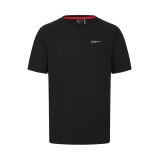 Tricou Barbati Porsche Motorsport Small Logo Black 2024 Stichd - XXL