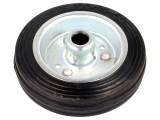 Roată de Transport ELESA+GANTER 100mm, Guma, Latime 30mm, Sarcina 800N, RE.E3-100-RBL
