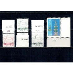 Aland (Finlanda) 1985 - Uzuale, bărci, serie neuzata