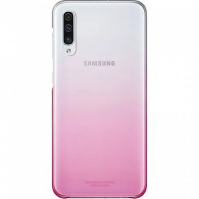 Husa Plastic Samsung A405 Galaxy A40, Gradation Cover, Roz, Blister EF-AA405CPEGWW Original foto