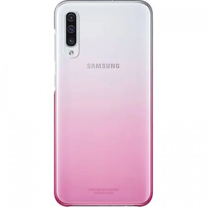 Husa Plastic Samsung A505 Galaxy A50, Gradation Cover, Roz, Blister EF-AA505CPEGWW Original