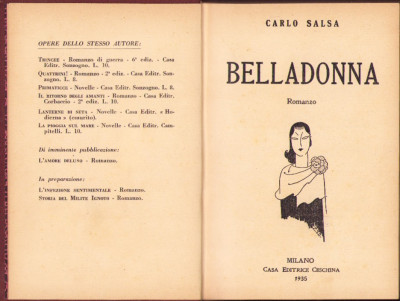 HST C4042N Belladonna di Carlo Salsa 1935 foto